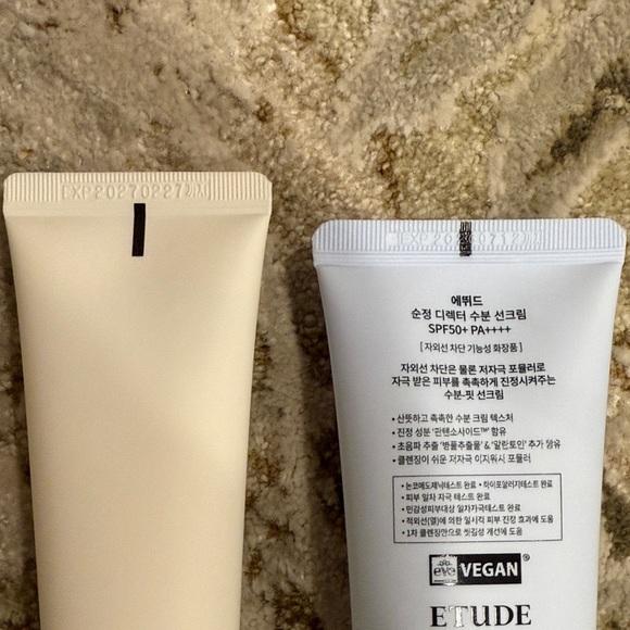 Etude SoonJung Moisture Sun Cream & 2x Barrier Intensive Cream - Picture 3 of 3